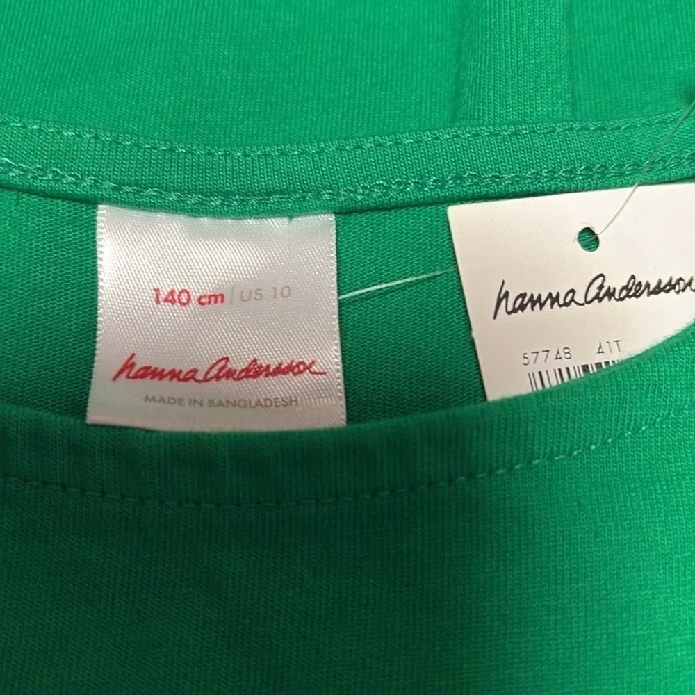 HANNA ANDERSSON Girls Dress, NWT . Size 140/ US 10.